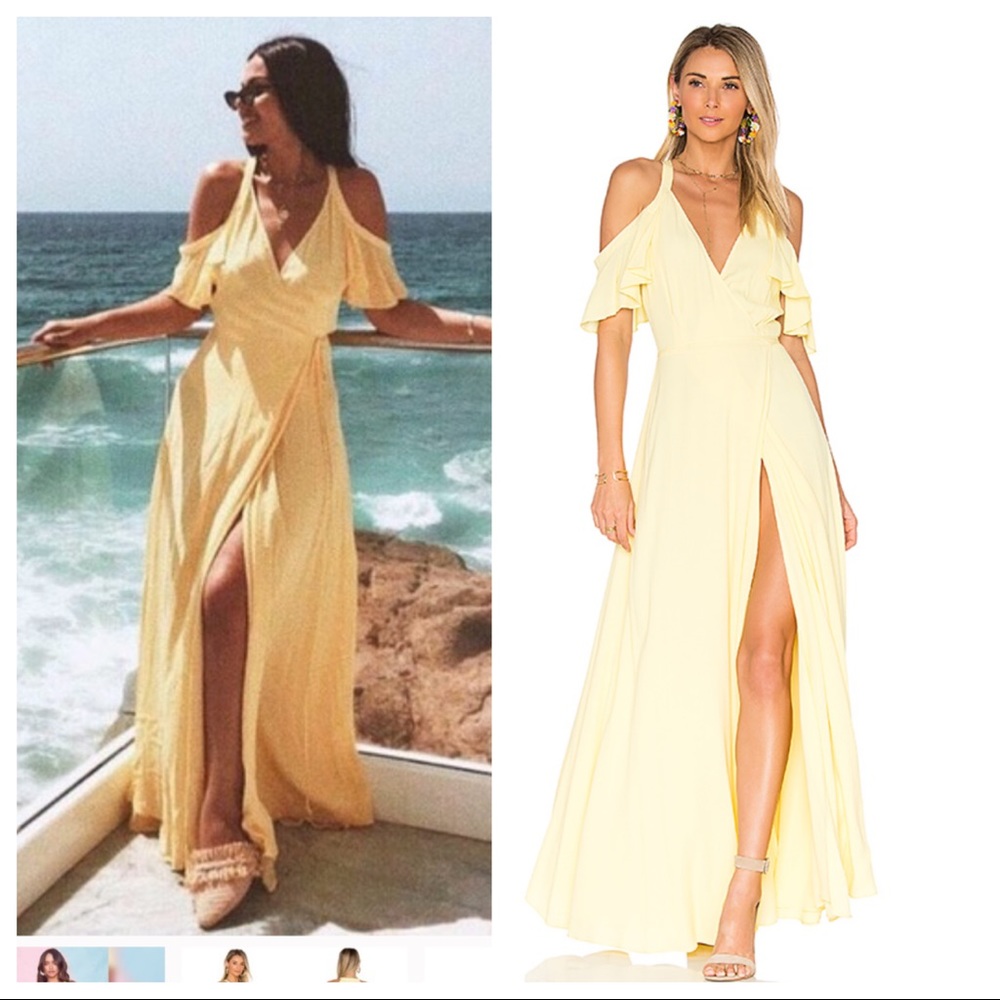 NWT! Privacy Please Acme Dress in Yellow
